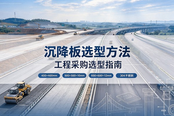 沂南沉降板选择方法