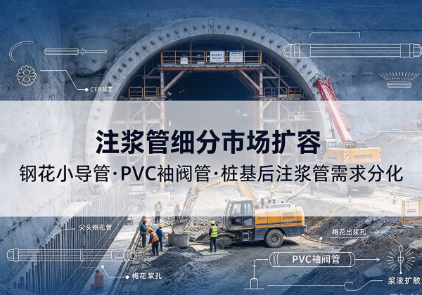 沂南注浆管细分市场扩容，隧道钢花小导管、PVC 袖阀管、桩基后注浆管需求分化