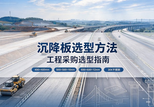 沂南沉降板选择方法